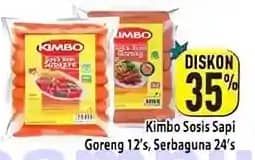 Promo Harga Kimbo Sosis Sapi Goreng/Serbaguna  - Hypermart