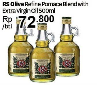 Promo Harga R S RS Extra Virgin Olive Oil 500 ml - Carrefour