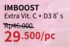 Imboost Multivitamin Tablet 8 pcs Diskon 35%, Harga Promo Rp29.500, Harga Normal Rp46.000