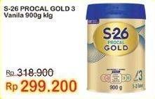 Promo Harga S26 Procal Gold Susu Pertumbuhan Vanilla 900 gr - Indomaret