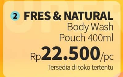 Promo Harga Fres & Natural Body Wash Dessert Collection 450 ml - Guardian