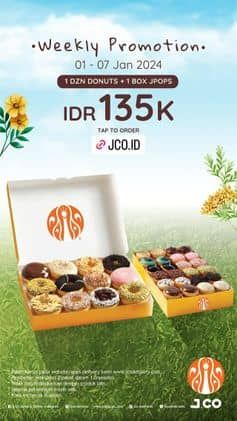 Promo Harga Weekly Promotion  - JCO