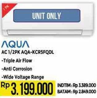 Promo Harga Aqua AQA-KCR5FQDL  - Hypermart