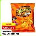 Promo Harga Corntoz Snack Jagung Keju Cheddar 75 gr - Alfamart