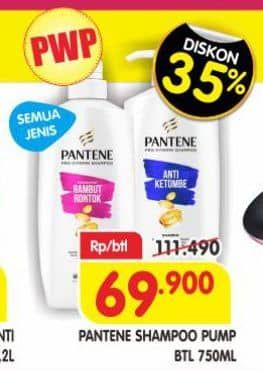 Promo Harga Pantene Shampoo All Variants 750 ml - Superindo