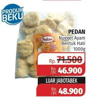 Promo Harga PEDAN Naget Ayam 1000 gr - Lotte Grosir