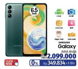 Promo Harga Samsung Galaxy A04s Smartphone 4GB + 64GB  - LotteMart