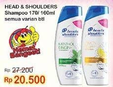 Promo Harga Shampoo 160/170ml  - Indomaret