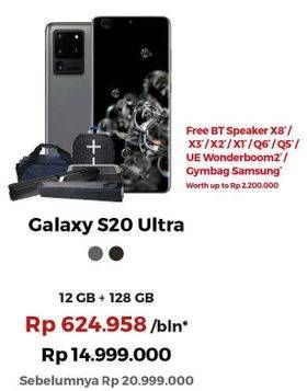 Promo Harga SAMSUNG Galaxy S20 Ultra 12GB 128GB  - Erafone