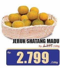 Promo Harga Jeruk Shantang Madu per 100 gr - Hari Hari