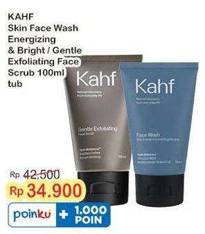 Promo Harga Kahf Face Wash Skin Energizing And Brightening, Gentle Exfoliating 100 ml - Indomaret
