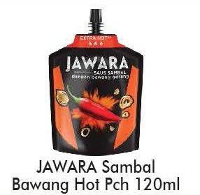 Promo Harga JAWARA Sambal Hot 120 ml - Alfamart