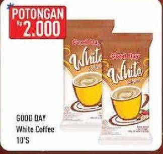 Promo Harga Good Day White Coffee 10 pcs - Hypermart