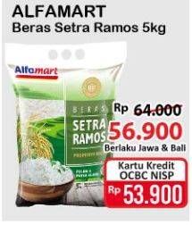 Promo Harga Alfamart Beras Setra Ramos 5000 gr - Alfamart