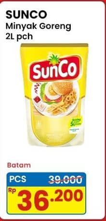 Promo Harga Sunco Minyak Goreng 2000 ml - Indomaret