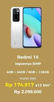 Promo Harga XIAOMI Redmi 10  - Erafone