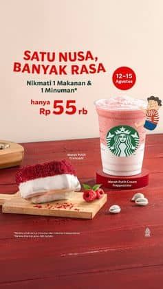 Promo Harga Satu Nusa, Banyak Rasa  - Starbucks