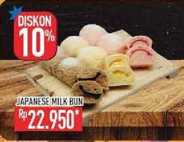 Promo Harga Japanese Milk Bread  - Hypermart