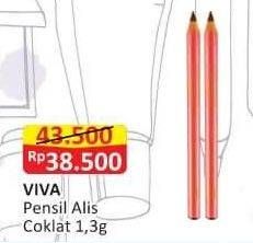 Promo Harga Viva Pencil Alis Coklat 1 gr - Alfamart