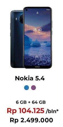 Promo Harga Nokia Nokia 5.4 1 pcs - Erafone