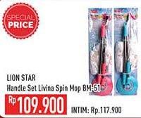 Promo Harga LION STAR Livina Spin Mop BM51  - Hypermart