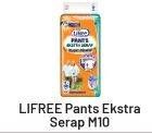 Promo Harga Lifree Popok Celana Ekstra Serap M10 10 pcs - Alfamart