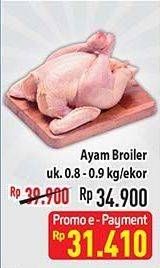 Promo Harga Ayam Broiler 800 gr - Hypermart