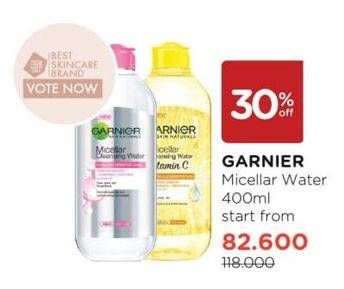 Promo Harga Garnier Micellar Water 400 ml - Watsons