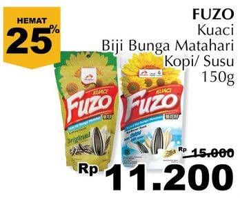 Promo Harga FUZO Kuaci Coffee, Milk 150 gr - Giant