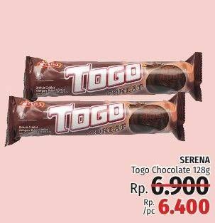 Promo Harga SERENA TOGO Biskuit Cokelat 128 gr - LotteMart