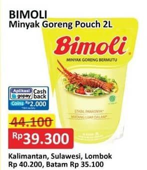 Promo Harga Bimoli Minyak Goreng 2000 ml - Alfamart