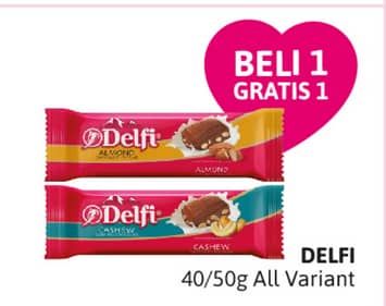 Promo Harga Delfi Chocolate All Variants 50 gr - Alfamidi