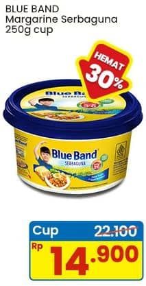 Promo Harga Blue Band Margarine Serbaguna 250 gr - Indomaret