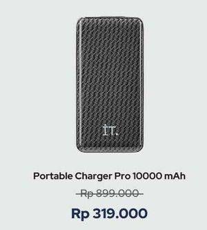 Promo Harga IT. Portable Charger Pro 10000 MAh  - iBox