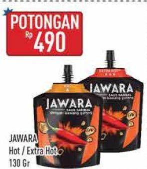 Promo Harga Jawara Sambal Hot, Extra Hot 120 ml - Hypermart