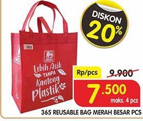 Promo Harga 365 Reusable Bag  - Superindo