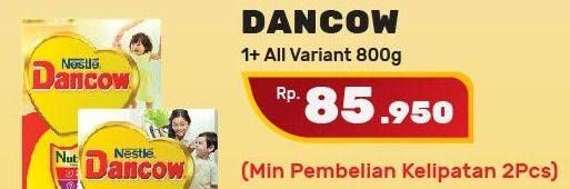 Promo Harga DANCOW Nutritods 1+ Cokelat, Madu, Vanila 800 gr - Yogya