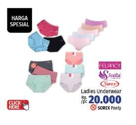 Promo Harga Felancy/Sorex/Scelta Underwear  - LotteMart