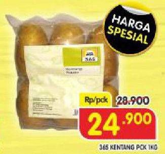 Promo Harga 365 Kentang 1000 gr - Superindo