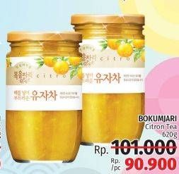 Promo Harga Bokumjari Citron Tea 620 gr - LotteMart