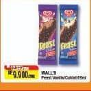 Promo Harga Walls Feast Chocolate, Vanilla 65 ml - Alfamart