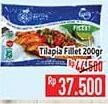 Promo Harga Ikan Nila Tilapia Fillet 200 gr - Hypermart