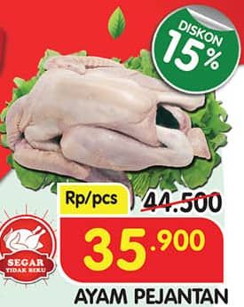 Promo Harga Ayam Pejantan 500 gr - Superindo