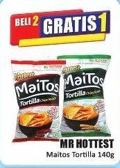 Promo Harga Mr Hottest Maitos Tortilla Chips 140 gr - Hari Hari