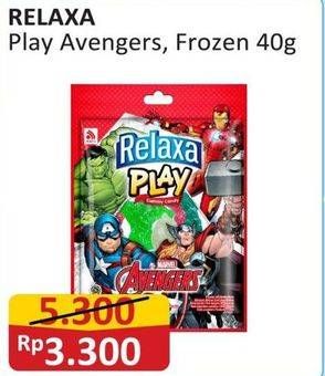 Promo Harga Relaxa Candy Play Avengers, Frozen 40 gr - Alfamart