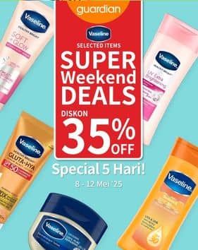 Promo Harga Vaseline Produk  - Guardian