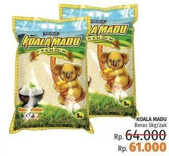 Promo Harga KOALA MADU Beras 5 kg - LotteMart