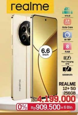Promo Harga Realme 12 Plus 5G  - LotteMart