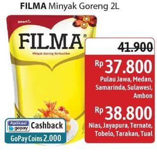 Promo Harga Filma Minyak Goreng 2000 ml - Alfamidi