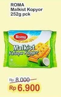 Promo Harga ROMA Malkist Kelapa Kopyor 252 gr - Indomaret